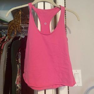 Pink lululemon shirt
